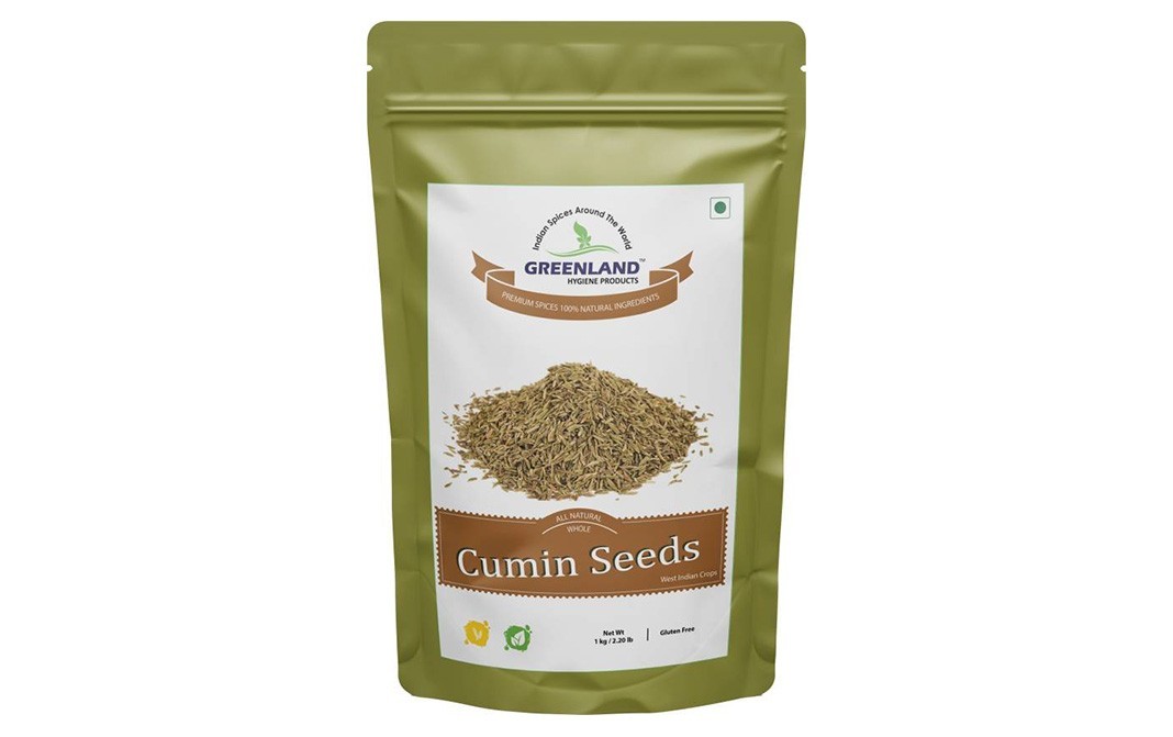 Greenland Whole Cumin Seeds    Pack  500 grams